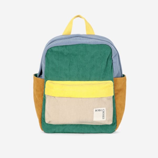 Color Block Padded School Bag - Bobo Choses