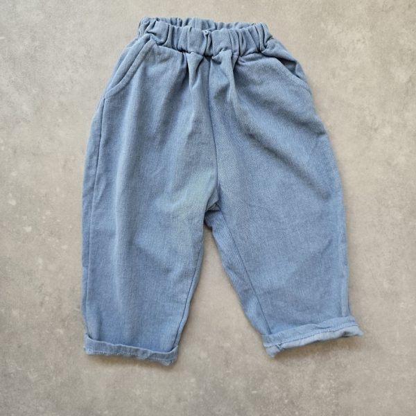 Soft Denim Pants