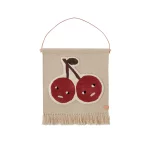 Cherry Wall Rug 59X50 - Oyoy Mini